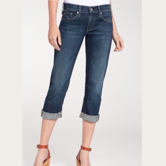 AG Adriano Goldschmied Denim - AG Adriano Goldschmied | Tomboy Cut Cropped Jeans